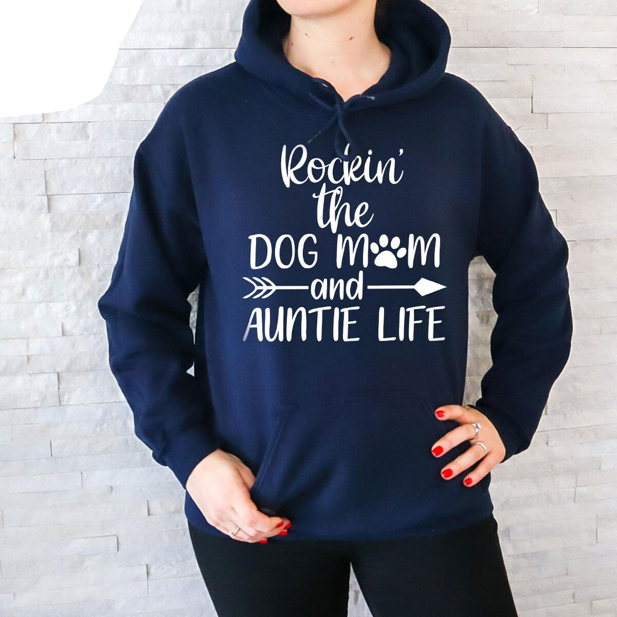 Funny Dog Mom Aunt Sweater