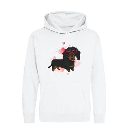 Kids Dachshund Hoodie V2