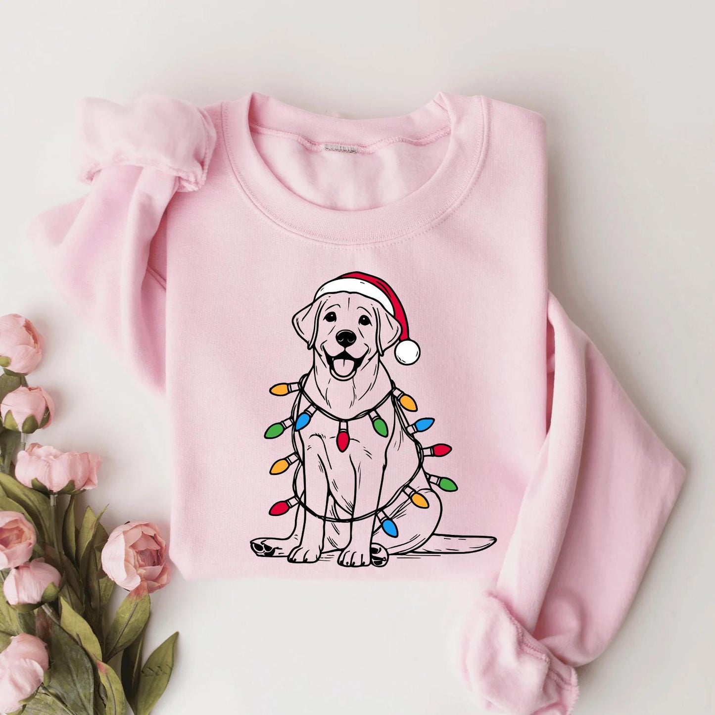 Festive Labrador Sweater