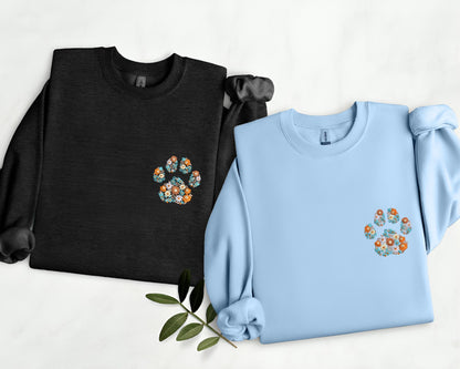 Floral Paw Sweater V3